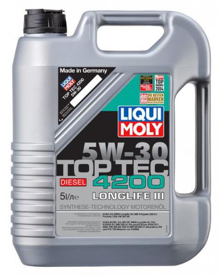 2376 LIQUIMOLY -.. TOP TEC 4200 DIESEL 5W-30 CF:C3(5) 2376