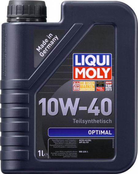     Optimal  10W-40 SL/CF,A3/B3  (1) 3929 LIQUI MOLY
