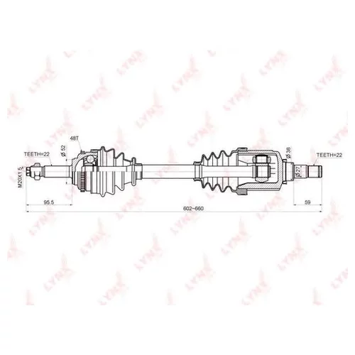    L CHEVROLET Aveo 1.5 03-08, DAEWOO CD-1801A LYNXauto