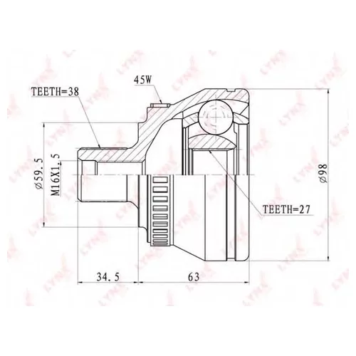     ABS AUDI A4 2,6/2,8/2,5TDI CO-1202A