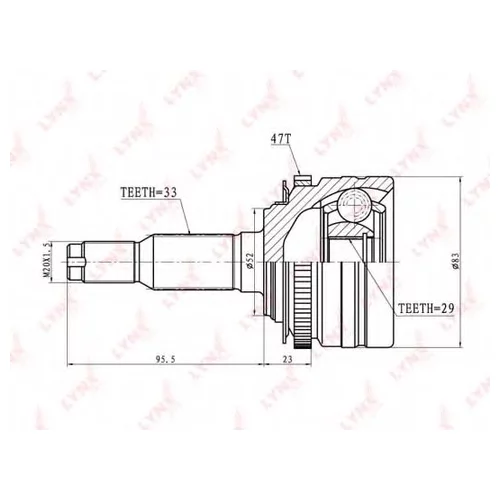   DAEWOO ESPERO 1.5-2.0 95-99 CO-1805A