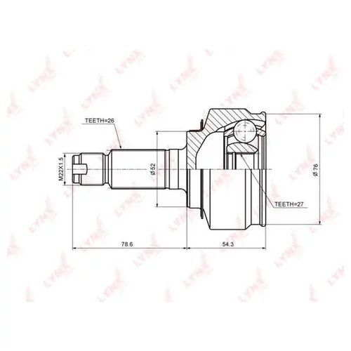   HONDA FIT / JAZZ / CITY 1.3-1.5 08] CO-3694