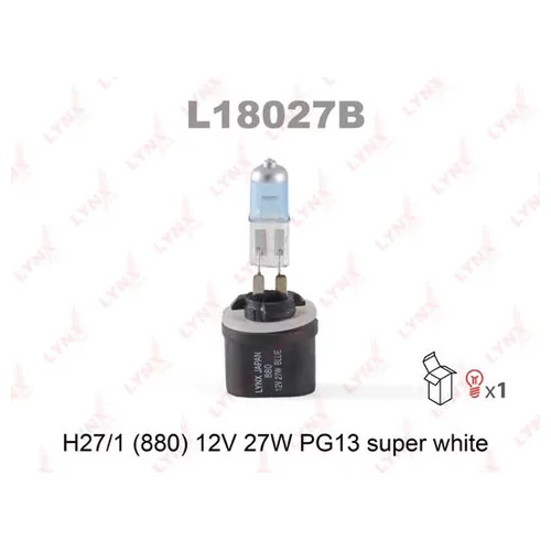   880 12V 27W PG13 SUPER WHITE L18027B