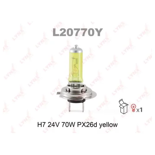 H7 24V 70W PX26D YELLOW ()  . L20770Y