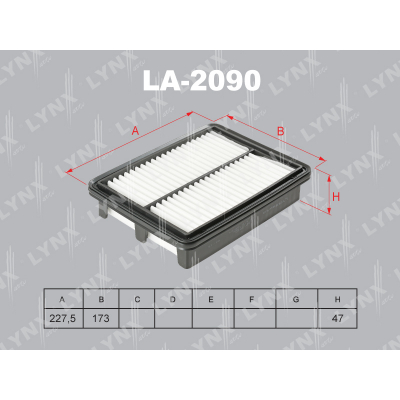 LA-2090   MAZDA 3(BM) 1.5 13] / 2(DL / J) 1.5-1.5D 14] LA2090 LYNXauto