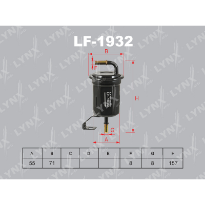 LF-1932   TOYOTA Land Cruiser(120) 2.7-4.0 02] LF1932 LYNXauto