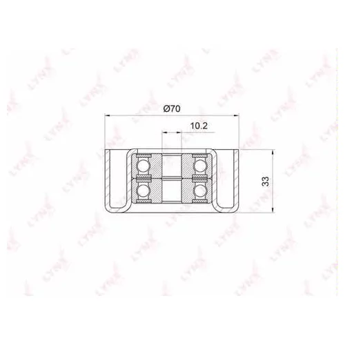    TOYOTA LAND CRUISER PRADO(120 / 150) 4.0 03> PB7033