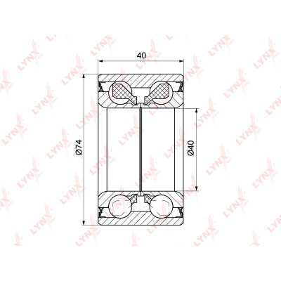    (40X40X74) WB-1095