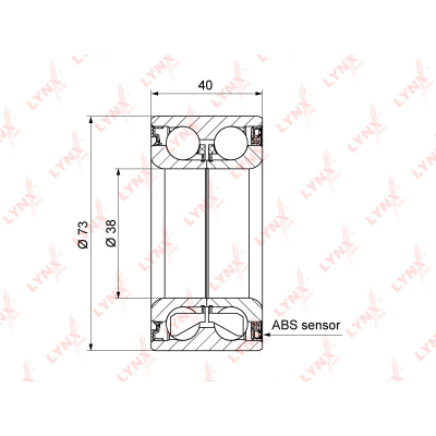     ( ABS) CHEVROLET AVEO(T250 / 55) 1.2-1.5 06> / KALOS 1.2-1.4 05>, DAEWOO KALOS WB1324