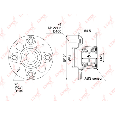      ABS WH-1079 LYNXauto