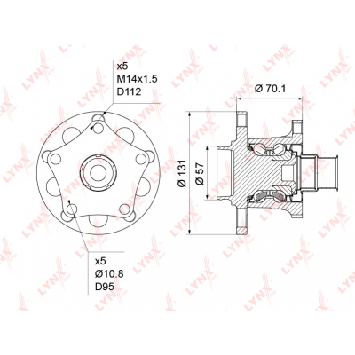     ( ABS) AUDI A6 1.8-3.7 97-05, SKODA Superb(3U) 1.8T-2.8 02-08, VW Passat 1.6 WH1222 LYNXauto