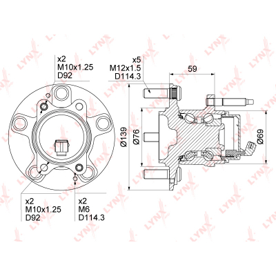      ABS WH-1244 LYNXauto