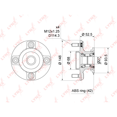     ( ABS) NISSAN ALMERA(N16) 1.5-2.2D 00> WH1459