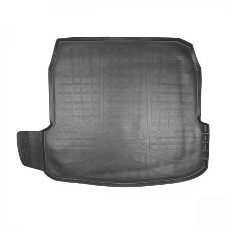 Коврик багажника (полиуретан) Audi A8 (D4:4H) SD (2010-) {Бежевый}