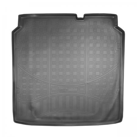 Коврик багажника (полиуретан) Citroen C4 (N) SD (2013-) {Бежевый}