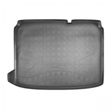 Коврик багажника (полиуретан) Citroen DS4 (N) HB (2010-) {Серый}