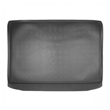 Коврик багажника (полиуретан) Citroen DS5 (K) HB (2012-) {Серый}