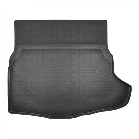Коврик багажника (полиуретан) Mercedes C (W 205) SD (2014-) {Бежевый}