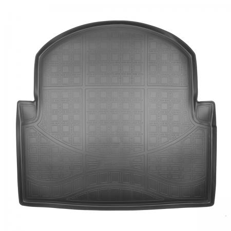 Коврик багажника (полиуретан) Mercedes E (W212) SD (2013-) Avantgarde {Серый}