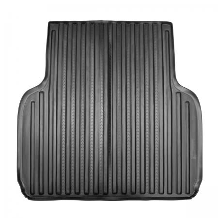 Коврик багажника (полиуретан) Mitsubishi L200 (2015) {цвет: серый}