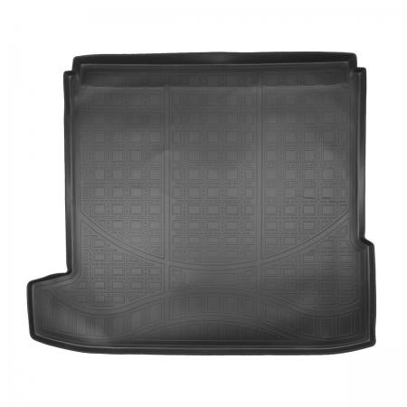 Коврик багажника (полиуретан) OPEL Astra J (P10) SD (2012-) (с полноразмерной запаской) (NOR) {цвет-серый}