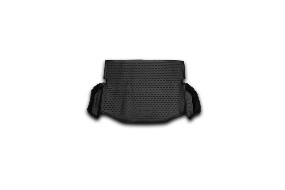Коврик в багажник TOYOTA Rav 4, 2014->, полноразмерное колесо, боковые карманы, 1 шт. (полиуретан)