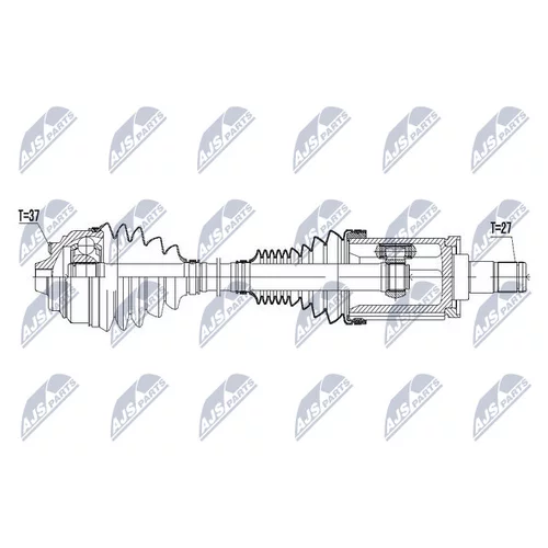  BMW XDRIVE 5 GT F07, F07N 09-, 7 F01, F02 NPWBM045