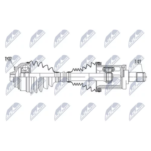  BMW X3/X4 11-/PRZEDNIA,LEWA/ NPWBM055