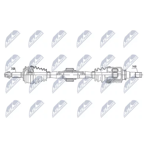  TOYOTA AVENSIS T27 1.6 08-, 1.8 MTM/ATM 08 NPWTY085