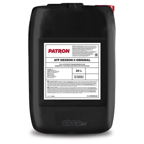   20-ALLISON C4, VOITH H55.6335XX, ZF TE-ML 03D/04D/09/11A/14A/17C, FORD M2C-138CJ, GM 6137-M DEXRON II-D, MAN 339 V1/Z1, MB 236.5/236.7 ATF DEXRON II 20L ORIGINAL