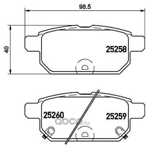      HYUNDAI: ACCENT 4D/5D 12-17 () P20-1037L