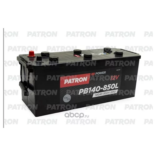  PATRON POWER 12V 140AH 850A (L+) B0 513X189X223MM 34,1KG PB140-850L