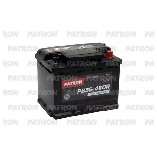  PATRON POWER 12V 55AH 480A ETN 0(R+) 242X175X190MM 13.9KG PB55-480R