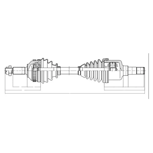   27X615X64 ABS: 48T BMW: 3 90-98, 3 TOURING 95-99, 3  93-99, 3  92-99 PDS0012