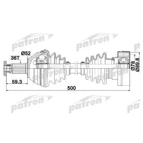  SEAT: CORDOBA 02 -, IBIZA IV 02 -  SKODA: FABIA 06 -, FABIA 99 -, FABIA COMBI 07 -, FABIA COMBI 00 - PDS0206