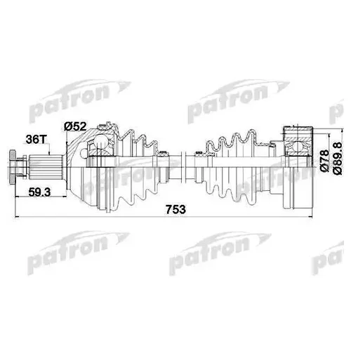  SEAT: CORDOBA 02 -, IBIZA IV 02 -  SKODA: FABIA 06 -, FABIA 99 -, FABIA COMBI 07 -, FABIA COMBI 00 - PDS0207