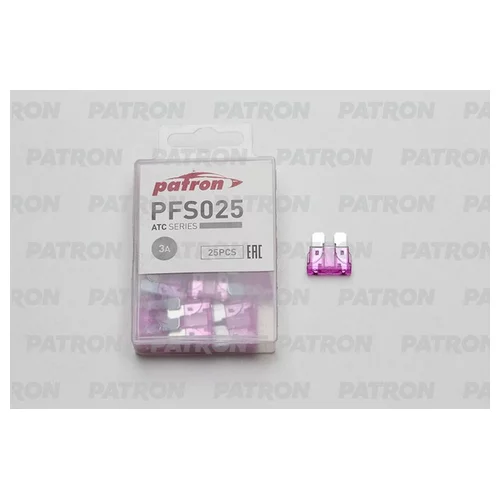  . 25 ATC FUSE 3A  PFS025