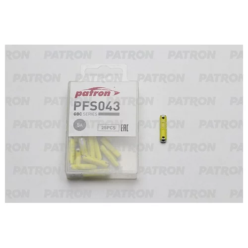  . 25 GBC FUSE 5A  6X25MM PFS043