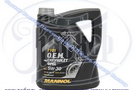  Mannol  5W30 OEM for Chevrolet Opel 4  1077/7701 Mannol