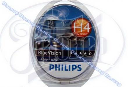   12V 4 60/55W PHILIPS BLUEVISION   