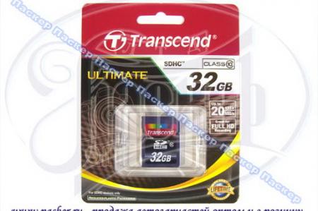   SDHC Card 32 Transcend Class 10  Transcend