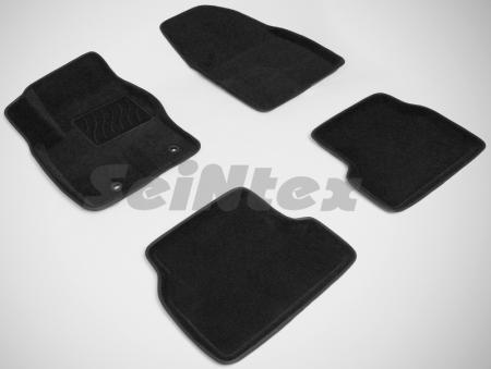 Комплект ковриков 3D FORD FOCUS II черные