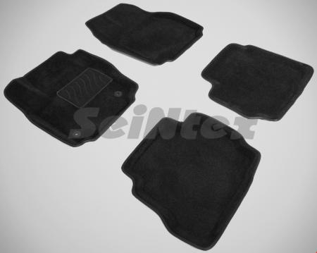 Комплект ковриков 3D FORD MONDEO 07 черные
