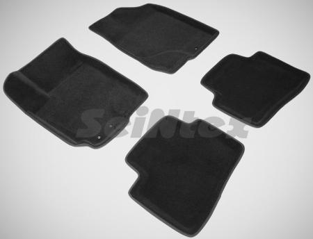 Комплект ковриков 3D KIA CERATO 09 черные