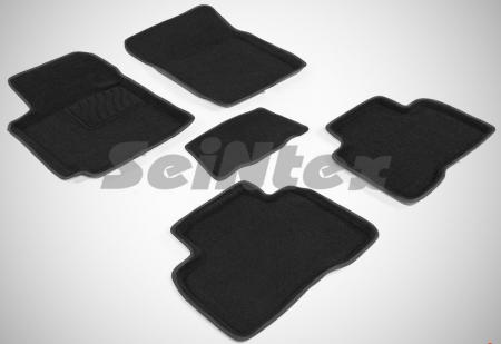 Коврики салона текстильные 3D SUZUKI GRAND VITARA III (5 dr) (2005-) цвет-Черный