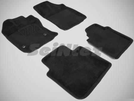 Ворсовые 3D коврики для TOYOTA VENZA, цвет серый, год выпуска 2008-