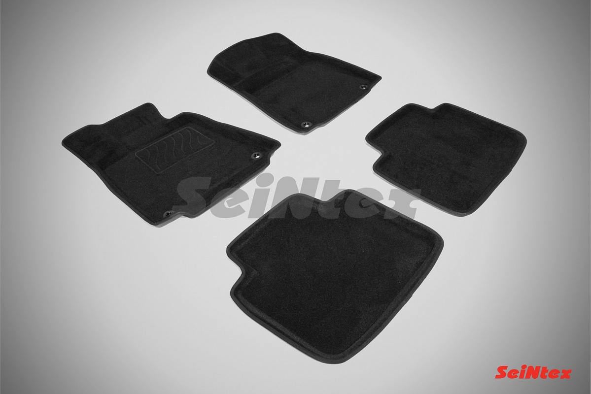 Коврики салона текстильные 3D LEXUS GS III (2008-2012) цвет-Черный