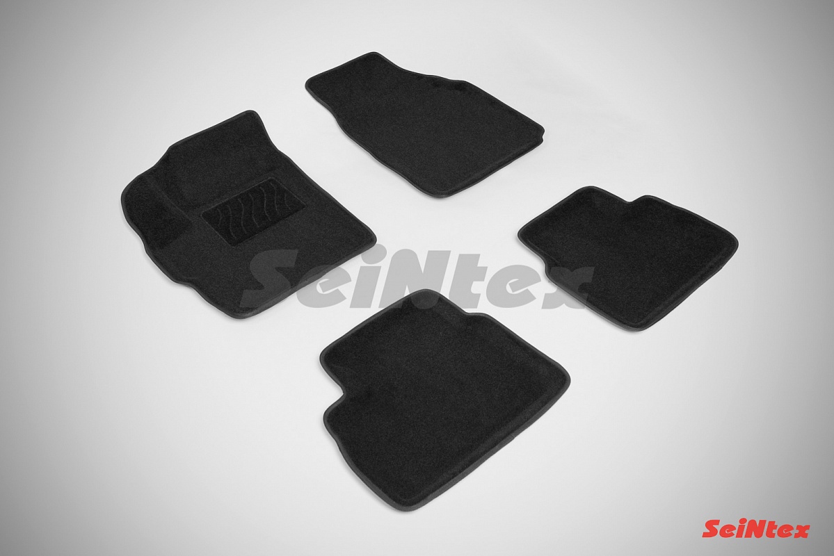Комплект ковриков 3D DAEWOO MATIZ II черные