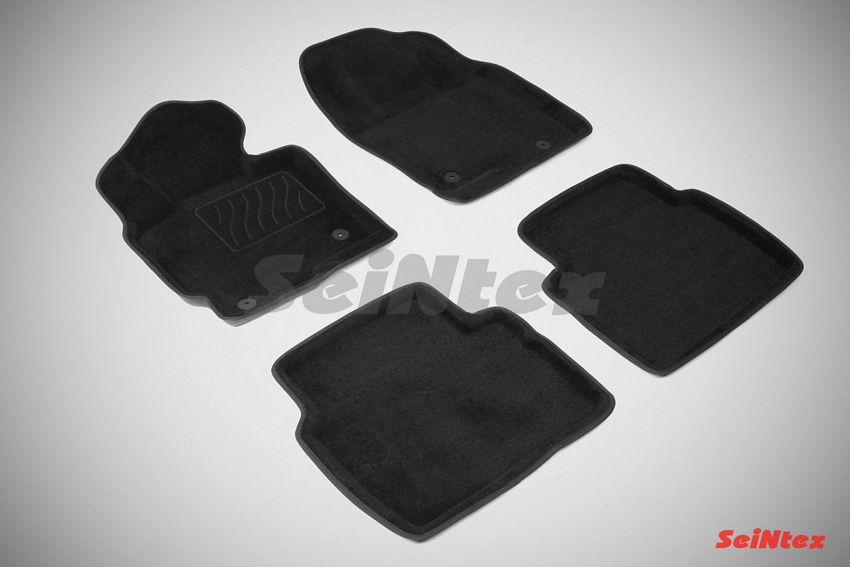 Комплект ковриков 3D MAZDA CX5 черные