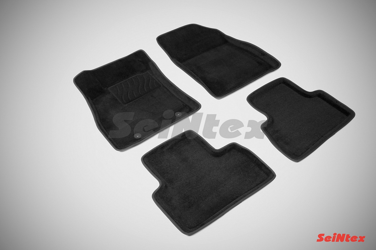 Комплект ковриков 3D NISSAN JUKE черные